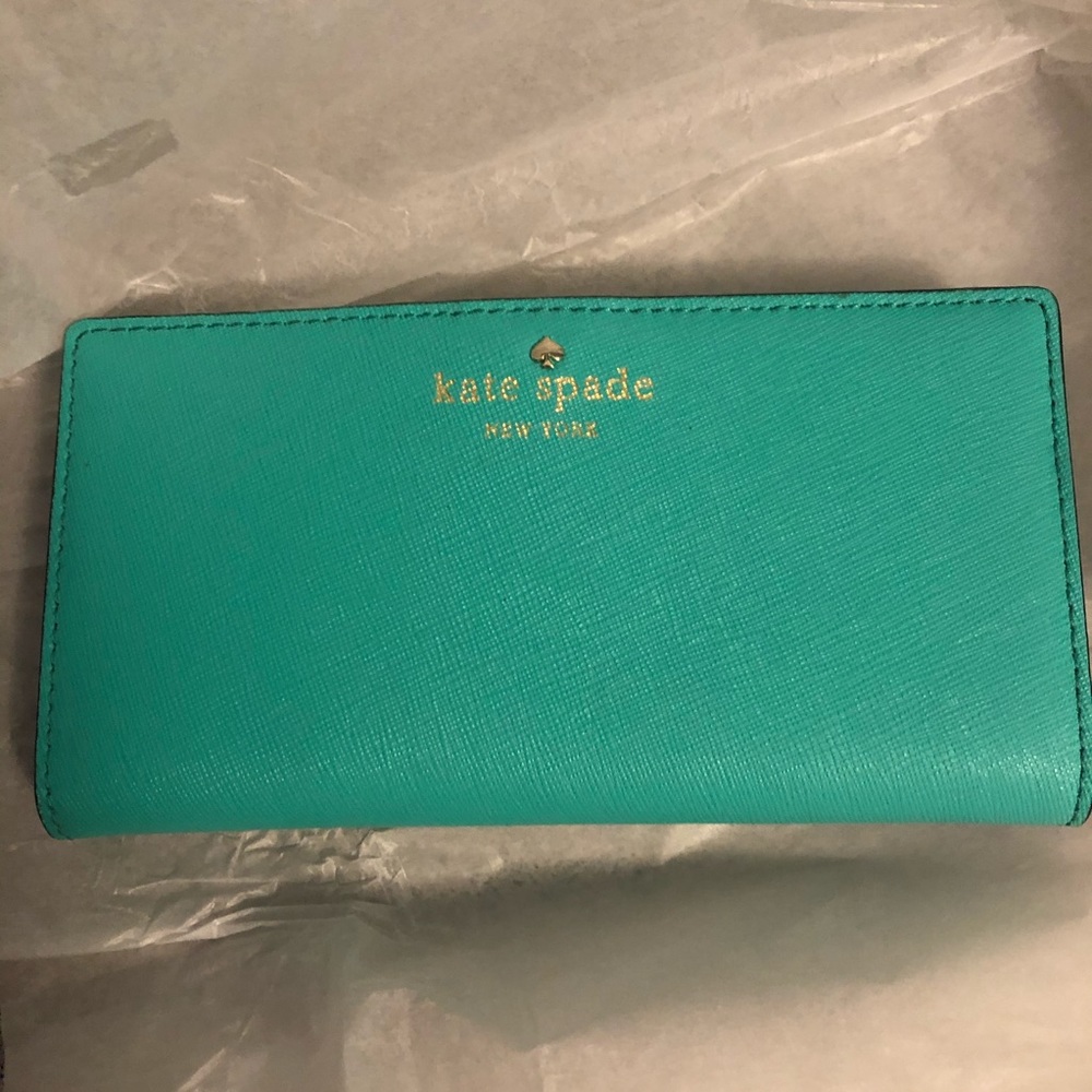 Kate Spade Mika's Pond Leather Wallet